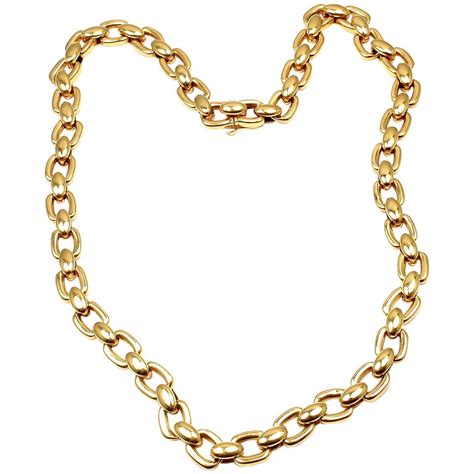 cartier gold links and chains